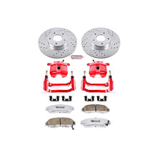 Load image into Gallery viewer, Power Stop 99-04 Acura RL Front Z26 Street Warrior Brake Kit w/Calipers