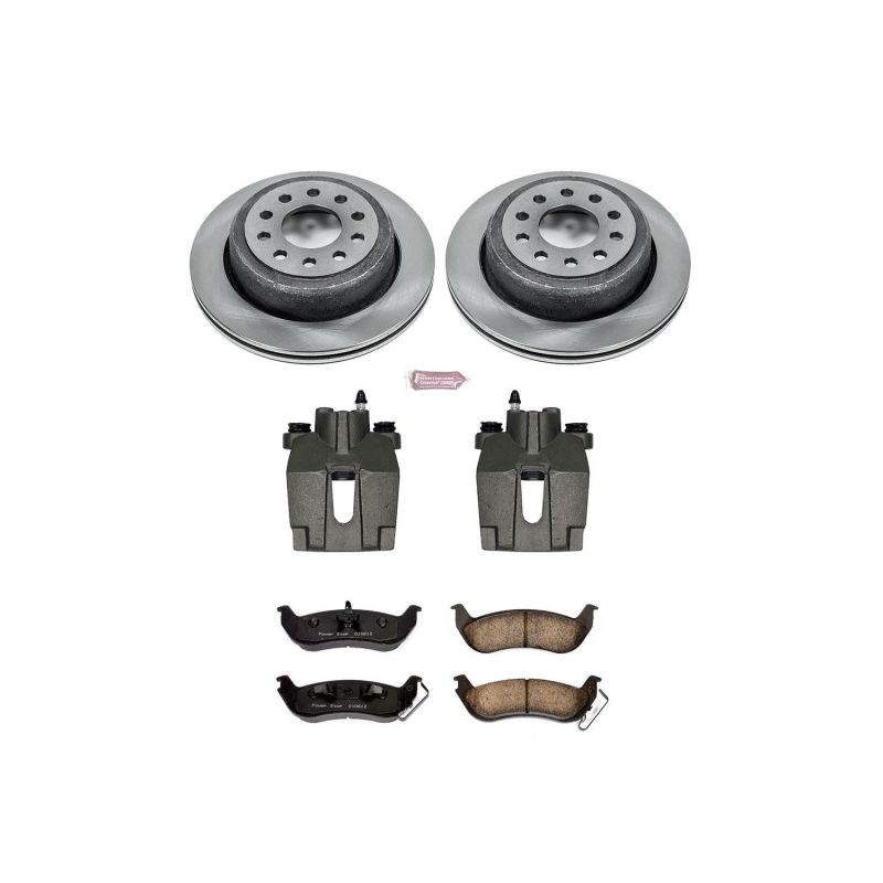 Power Stop 03-11 Lincoln Town Car Rear Autospecialty Brake Kit w/Calipers PowerStop