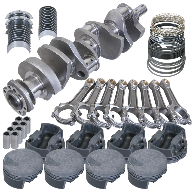 Eagle Chevy 454 4.250in Crank 6.385in I-Beam Rods -3cc Flat Top 4.320in Pistons Rotating Assembly