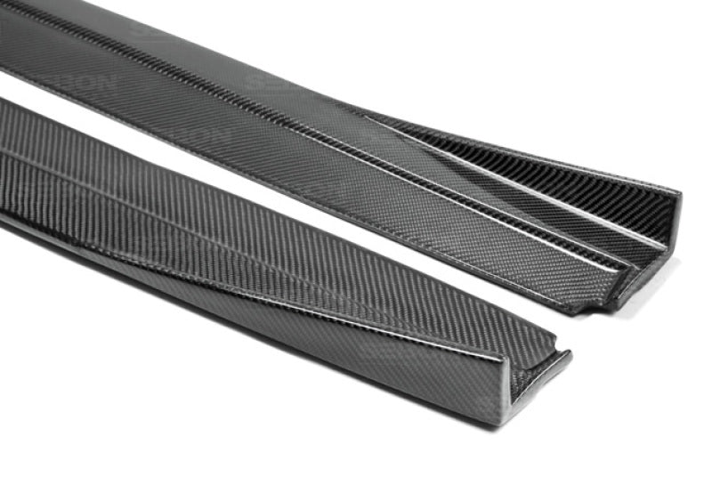 Seibon TP-style carbon fiber side skirts for 2014-2020 Lexus IS 200T/250/300/350 (Pair) - SS14LXIS-TP