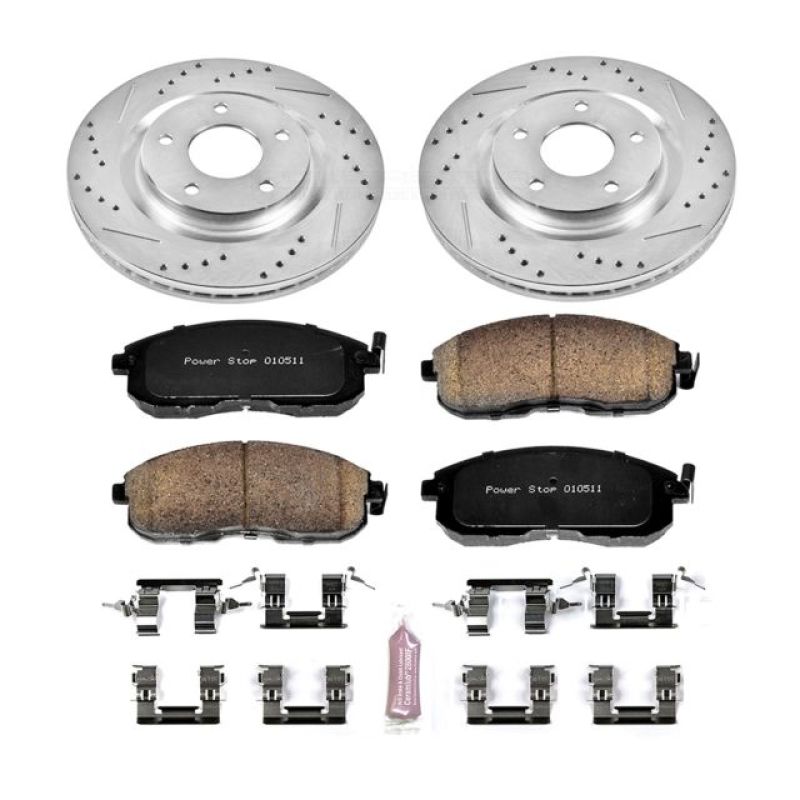 Power Stop 11-17 Nissan Juke Front Z23 Evolution Sport Brake Kit PowerStop