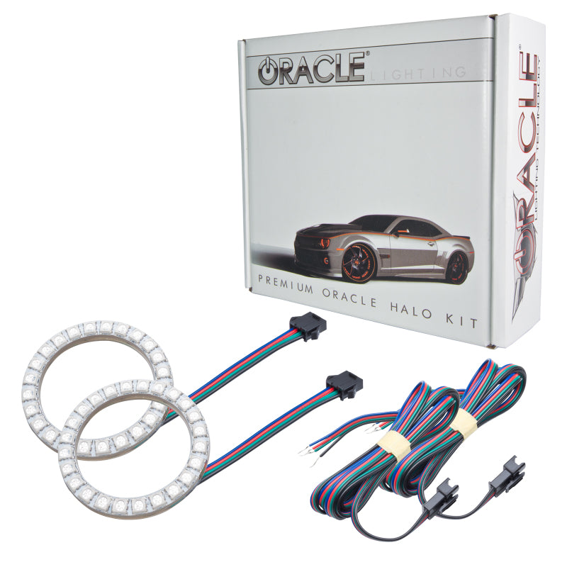 Oracle Chrysler 300/300C/SRT8 11-19 WP LED Projector Fog Halo Kit - ColorSHIFT