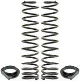 RockJock JL Front Coil Springs 4in Lift w/ Urethane Isolators Pair