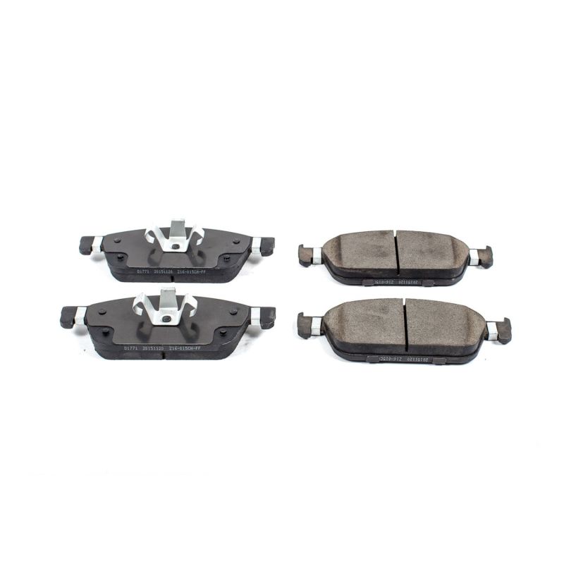 Power Stop 15-18 Ford Focus Front Z16 Evolution Ceramic Brake Pads PowerStop