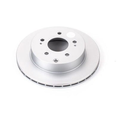 Power Stop 06-12 Mitsubishi Eclipse Rear Evolution Geomet Coated Rotor PowerStop