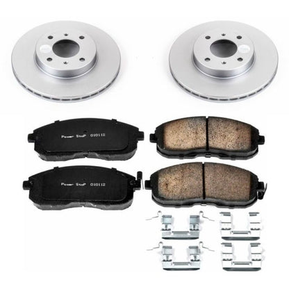 Power Stop 99-02 Infiniti G20 Front Z17 Evolution Geomet Coated Brake Kit PowerStop