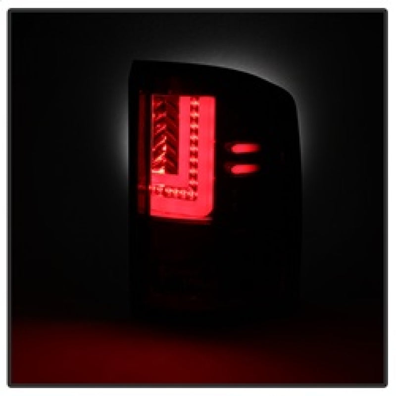 Spyder GMC Sierra 2016-2017 Light Bar LED Tail Lights - Red Clear ALT-YD-GS16-LED-RC SPYDER
