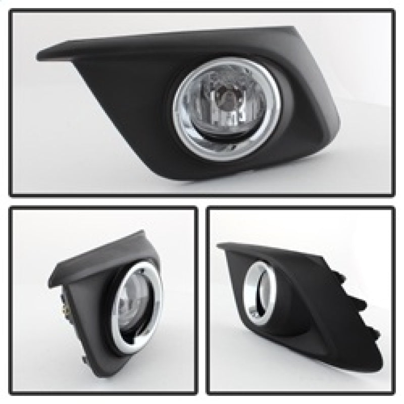 Spyder Mazda 3 2014+ OEM Fog Light w/Switch- Clear FL-MM32014-C SPYDER