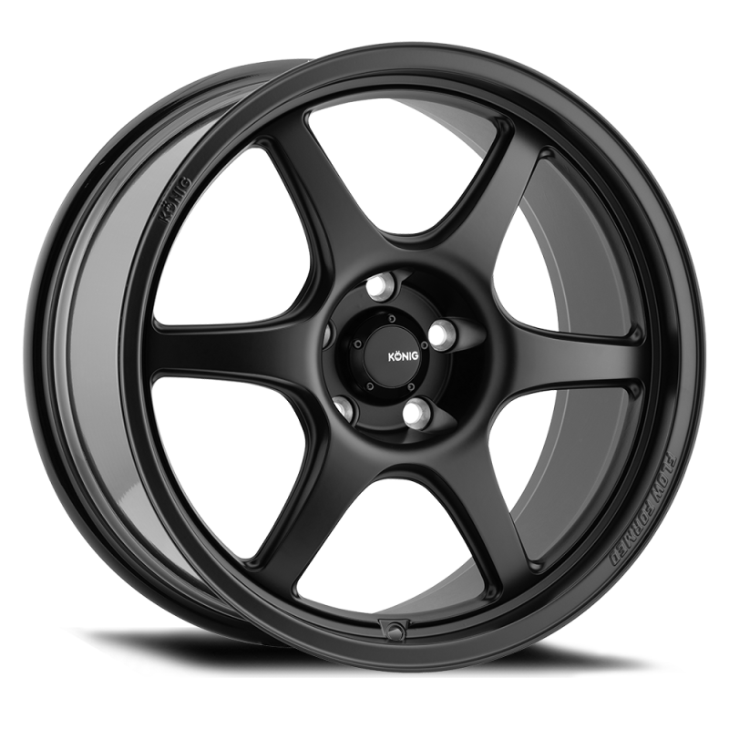 Konig Hexaform 18x9.5A 5x120 ET35 Matte Black