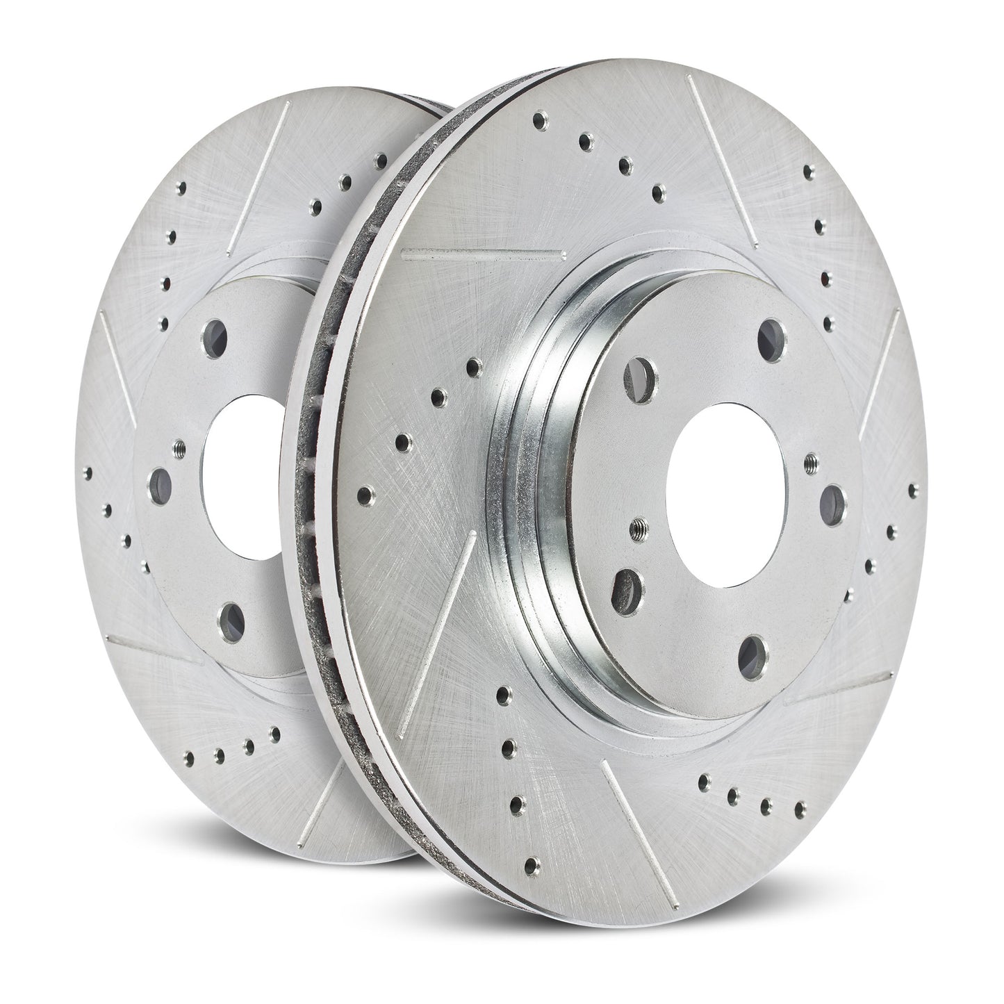 Power Stop 22-25 Rivian R1T Rear Drilled & Slotted Rotor - Pair