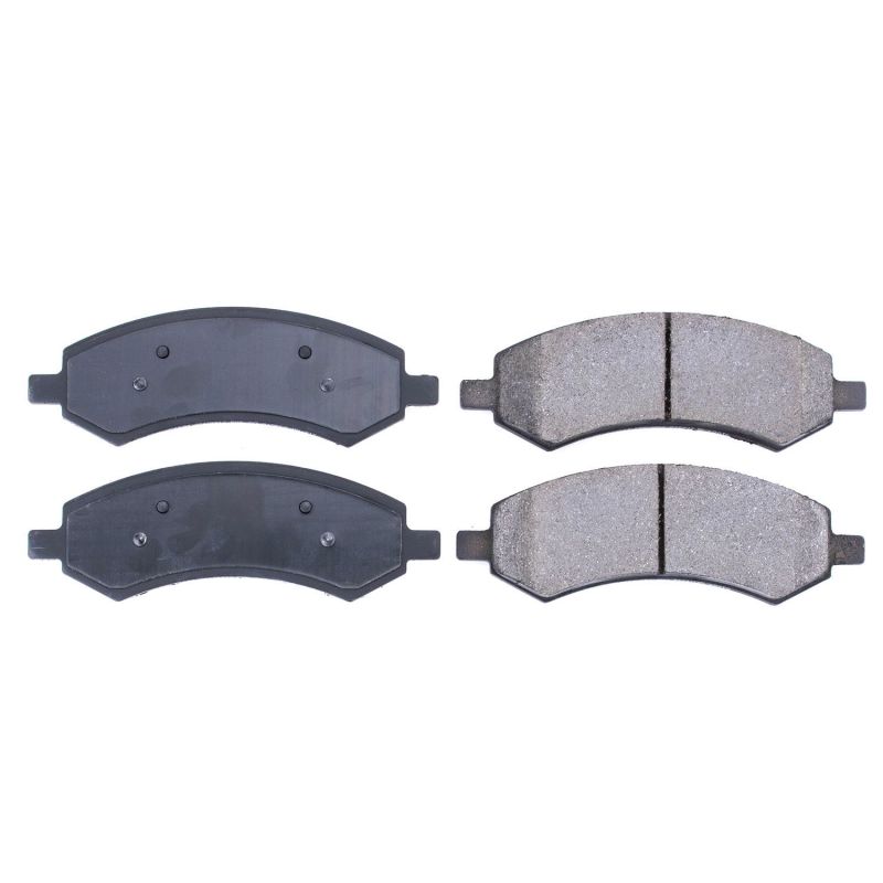 Power Stop 2018 Jeep Wrangler JK Front Z16 Evolution Ceramic Brake Pads PowerStop