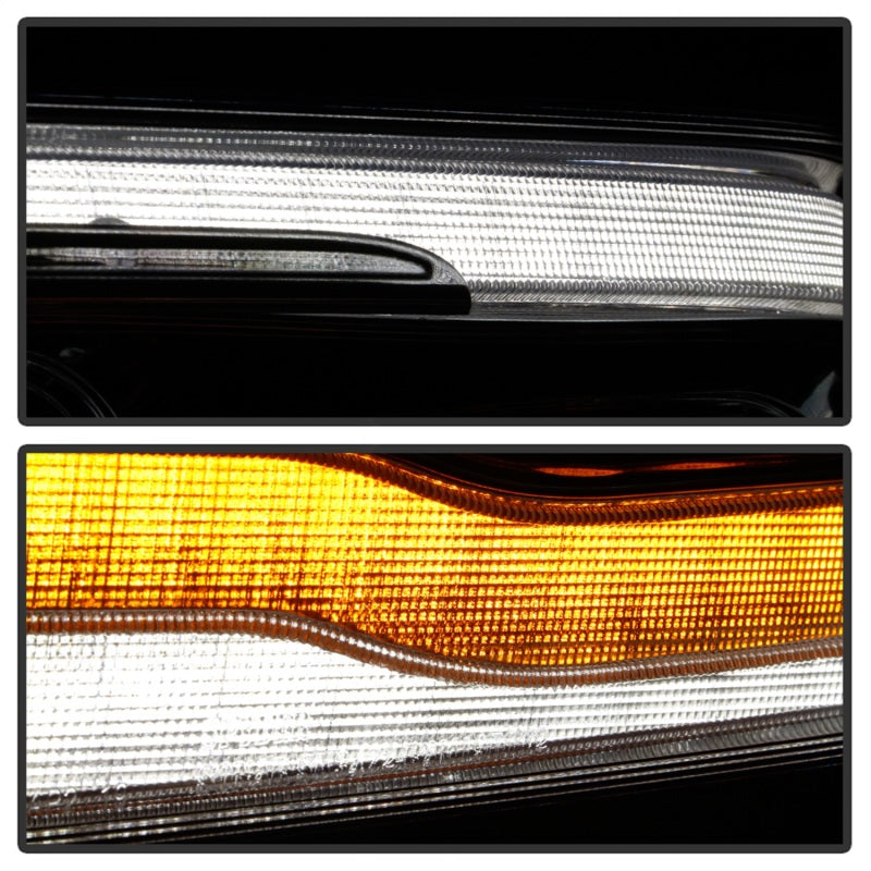 Spyder Dodge Ram 19-20 Halogen Model Projector Headlights Chrome PRO-YD-DR19HALSI-SEQ-C SPYDER