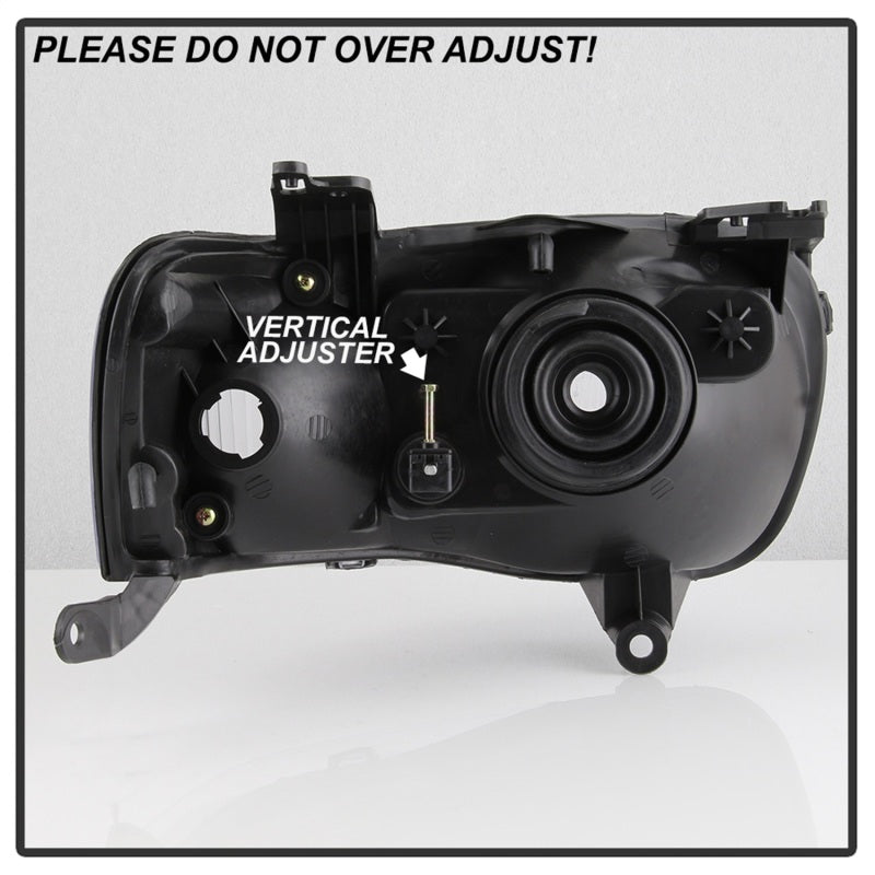 xTune 01-04 Ford Escape OEM Style Headlights - Chrome (HD-JH-FESCA01-AM-C) SPYDER