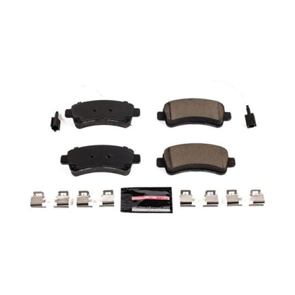 Power Stop 2019 Ram ProMaster 1500 Rear Z23 Evolution Sport Brake Pads w/Hardware PowerStop
