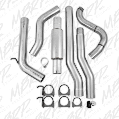 MBRP 88-93 Dodge 2500/3500 Cummins 5.9L 4WD ONLY Turbo Back Single Side Exit P Series Exhaust MBRP