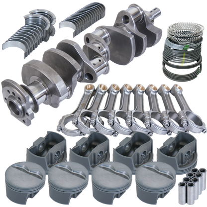 Eagle Chevy LT1350 1Pc 3.750in Crank 5.700in I-Beam Rods -5cc 4.030in Pistons Rotating Assembly