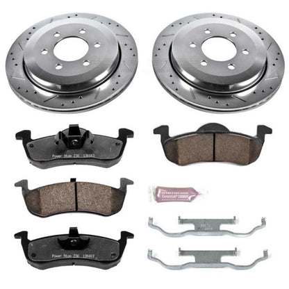 Power Stop 07-17 Ford Expedition Rear Z36 Truck & Tow Brake Kit PowerStop