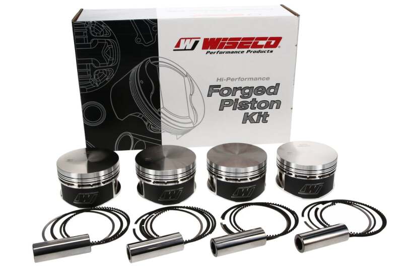 Wiseco Nissan SR20 Turbo 87mm Bore .8661in. Pin Diameter Piston Kit - Set Of 4