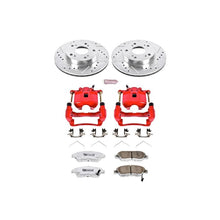 Load image into Gallery viewer, Power Stop 02-06 Acura RSX Front Z26 Street Warrior Brake Kit w/Calipers