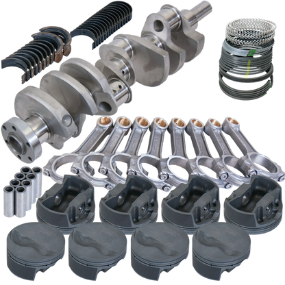 Eagle Ford 289/302 3.400in Crank 5.400in I-Beam Rods -6cc Flat Top 4.030in Pistons Rotating Assembly