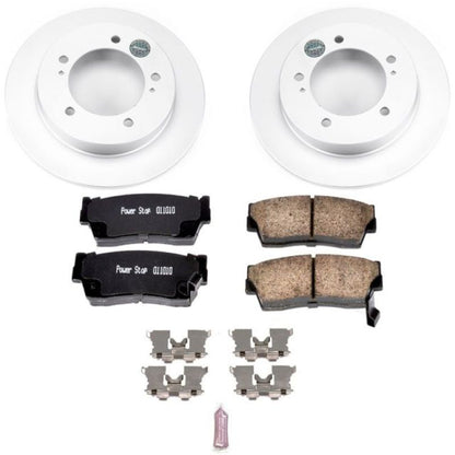 Power Stop 1998 Chevrolet Tracker Front Z17 Evolution Geomet Coated Brake Kit PowerStop