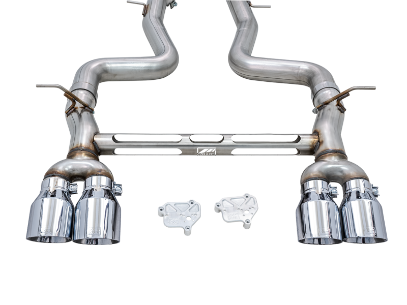 AWE Tuning BMW F8X M3/M4 Track Edition Catback Exhaust - Diamond Black Tips AWE Tuning