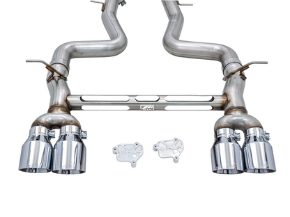AWE Tuning BMW F8X M3/M4 Track Edition Catback Exhaust - Diamond Black Tips AWE Tuning
