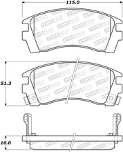 Load image into Gallery viewer, StopTech Premium Ceramic Front Brake Pads - 308.05090