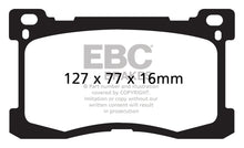 Load image into Gallery viewer, EBC YellowStuff Front Brake Pads - DP41882R