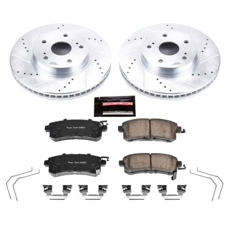 Power Stop 15-18 Subaru Legacy Front Z23 Evolution Sport Brake Kit PowerStop