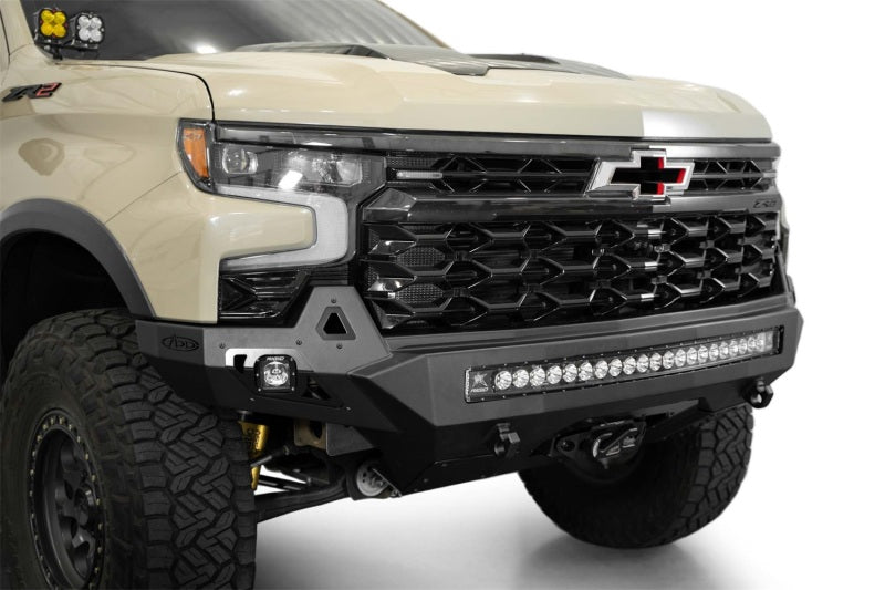 Addictive Desert Designs 2022+ Chevy Silverado 1500 ZR2 Stealth Fighter Front Bumper Addictive Desert Designs