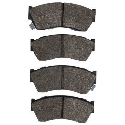 R1 Front Semi-Metallic Brake Pads 1982-1987 Honda Civic Wagon/Civic Coupe & More - 2311-0276-00