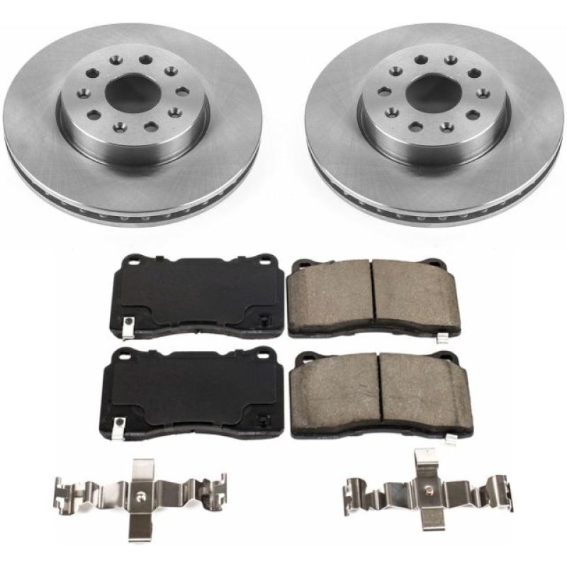 Power Stop 16-18 Cadillac CT6 Front Autospecialty Brake Kit PowerStop