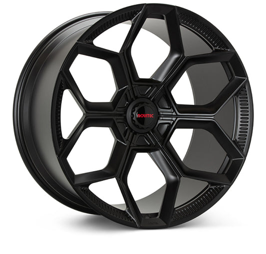 Vossen x Novitec NL5-5L 19x11 ET:28 Satin Black Lamborghini Huracan Rear Wheel
