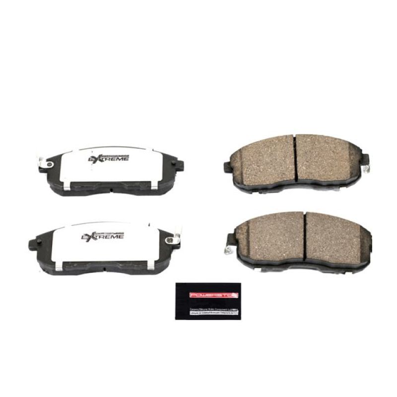 Power Stop 03-05 Infiniti G35 Front Z26 Extreme Street Brake Pads w/Hardware PowerStop