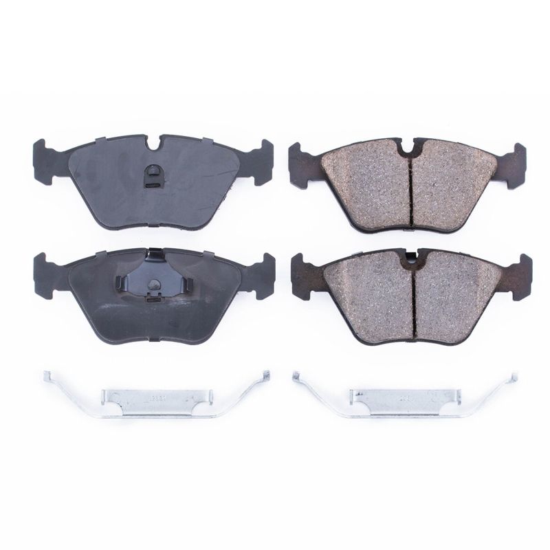 Power Stop 89-91 Audi 200 Front Z17 Evolution Ceramic Brake Pads w/Hardware PowerStop