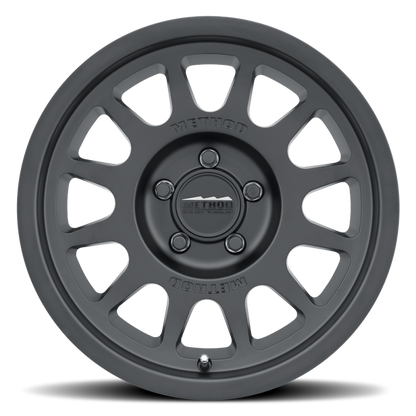 Method MR703 17x8.5 35mm Offset 5x150 110.5mm CB Bead Grip Matte Black Wheel
