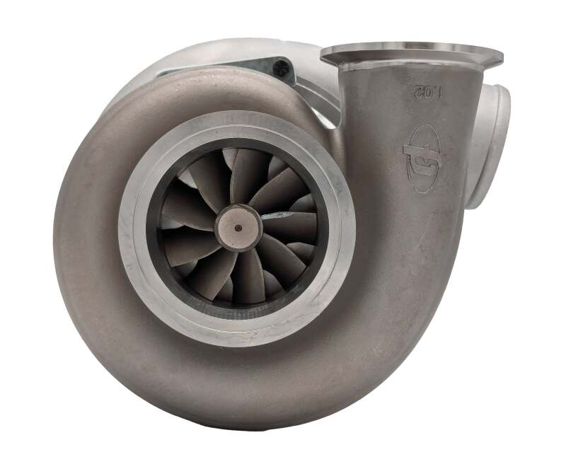 Forced Performance FP7275 Reverse Rotation Turbocharger w/Stainless V-Band 1.02 A/R Turbine Housing