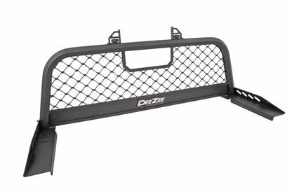 Deezee 13-23 Dodge/Ram Ram Cargo Management Cab Rack - Txt Blk Mesh