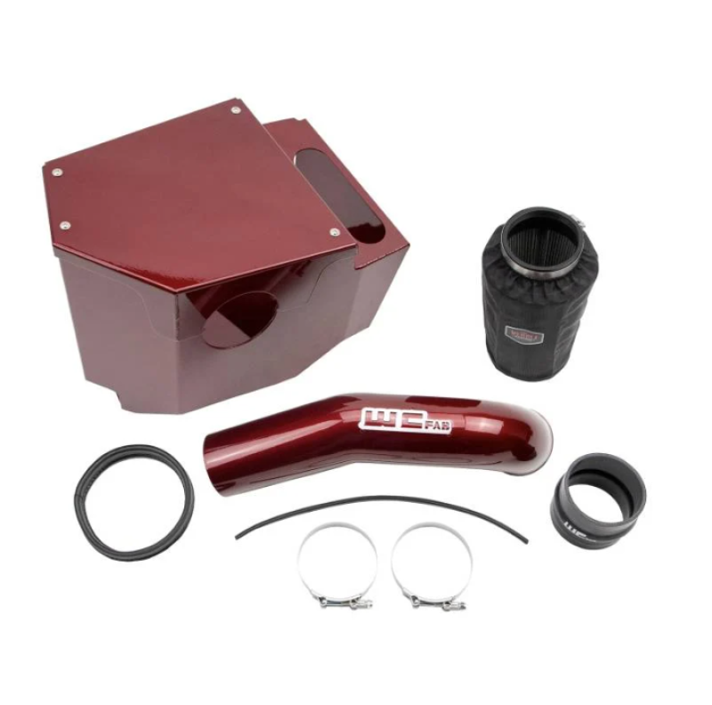 Wehrli 20-21 Chevrolet 6.6L L5P Duramax 4in Intake Kit - Gloss White Wehrli