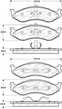 Load image into Gallery viewer, StopTech Premium Ceramic Front Brake Pads - 308.04770