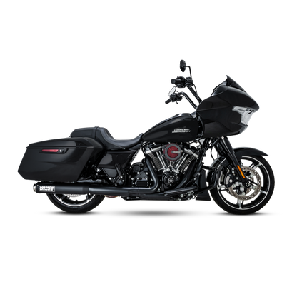 Vance & Hines 17-24 Harley Davidson Touring Supersport Slip-On - Black