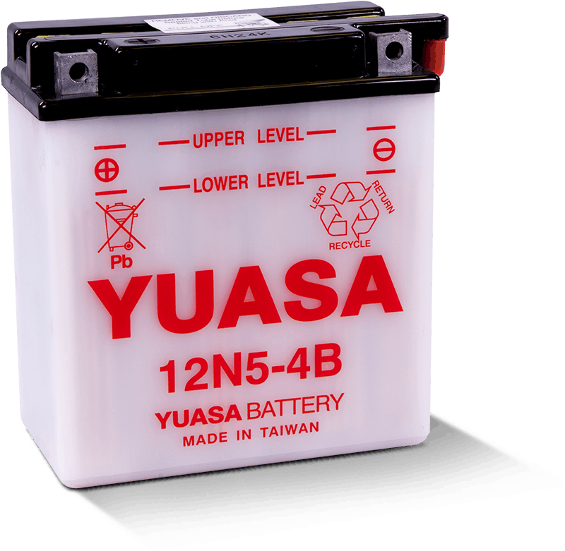 Yuasa 12N5-4B Conventional 12 Volt Battery Yuasa Battery