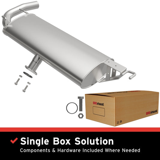 BRExhaust 06-08 Suzuki Grand Vitara 2.7L Muffler Kit