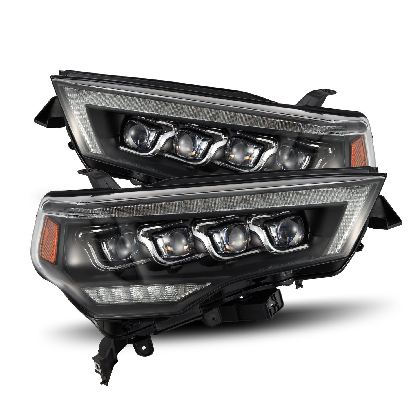 AlphaRex 14-22 Toyota 4Runner MK II NOVA-Series LED Projector Headlights Black - 880808 AlphaRex