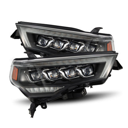 AlphaRex 14-22 Toyota 4Runner MK II NOVA-Series LED Projector Headlights Black - 880808 AlphaRex