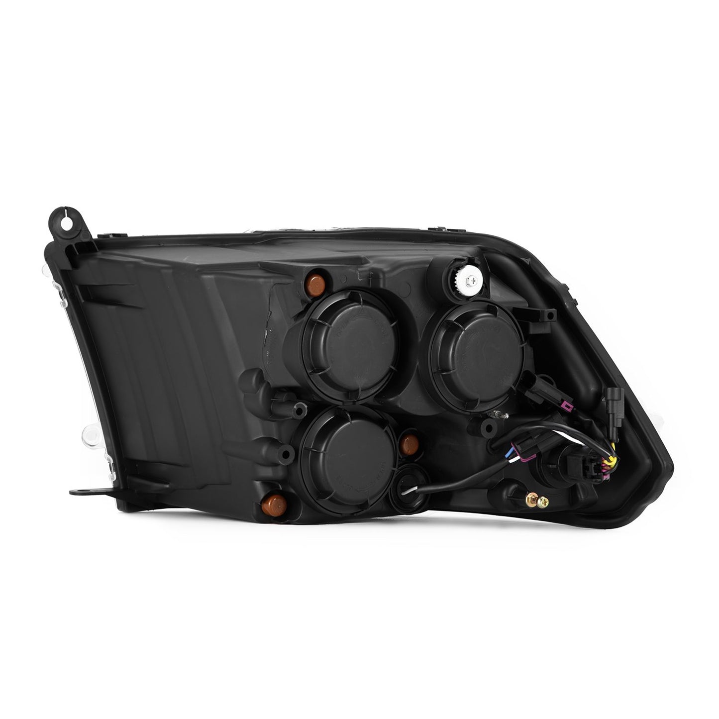 AlphaRex 09-18 Ram Truck (MK II 5th Gen 2500 Style) PRO-Series Halogen Projector Headlights Chrome - 880562 AlphaRex