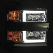 Load image into Gallery viewer, AlphaRex 880228 15-19 Chevrolet Silverado 2500HD/3500HD MK II NOVA-Series LED Projector Headlights Chrome - 880228