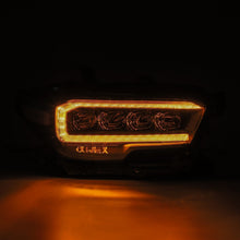 Load image into Gallery viewer, Alpharex 16-23 Toyota Tacoma NOVA-Series LED Projector Headlights Alpha-Black - 880705