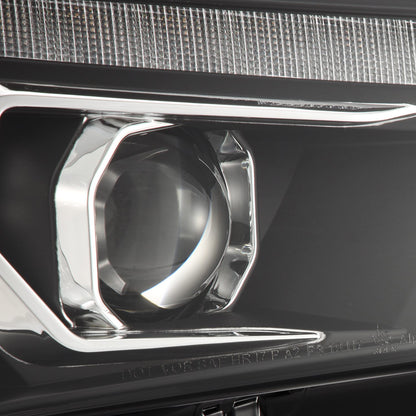 AlphaRex 14-20 Toyota 4Runner MK II PRO-Series Halogen Projector Headlights Black - 880814 AlphaRex